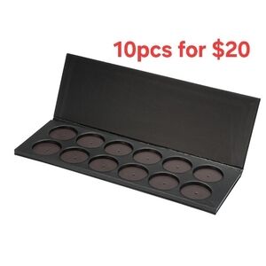 Empty Magnetic Plt#1  10 pcs -12 Large Pans-No Mirror. Special price on big QTY
